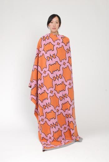AW15 VANITY CATS LARGE BLANKET