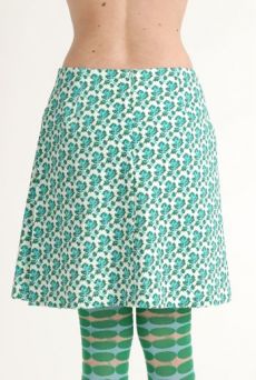SS12 MINI MEAN ROSES SIDE PLEAT SKIRT - Other Image
