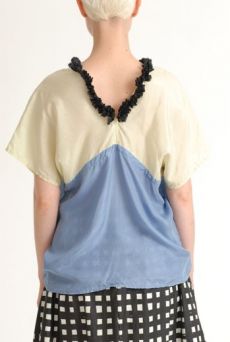 SS12 SILK HABOTAI ALL SQUARE TOP - VARIOUS - Other Image