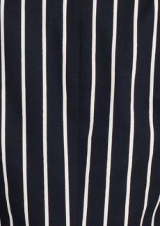 AW1213 BUTCHER’S STRIPE MODESTY CULLOTTES - NAVY - Other Image